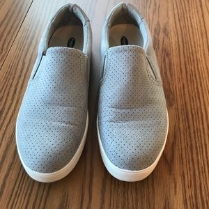 Grey Dr. Scholl’s Slip-On Sneakers